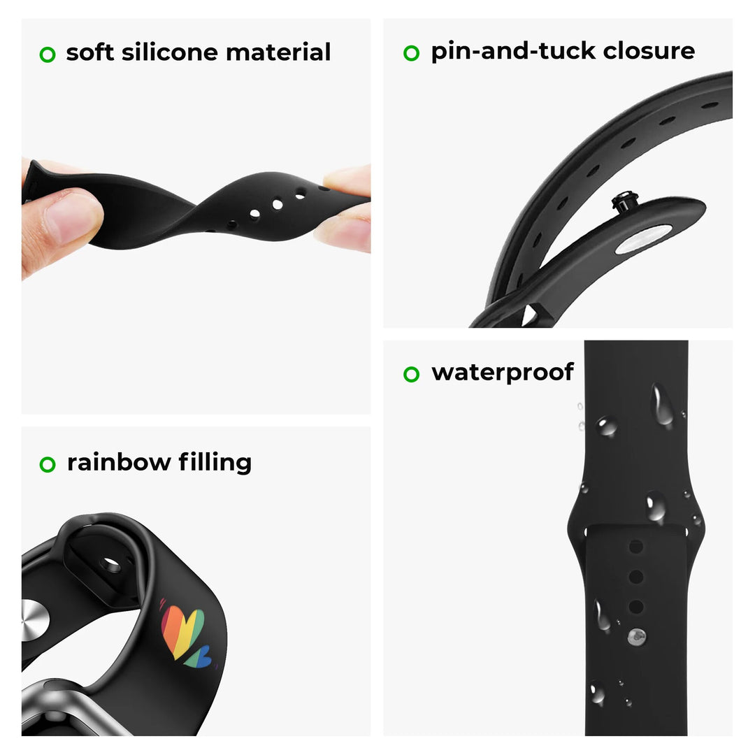 Silicone Apple Watch Bands MEDIUM/LARGE