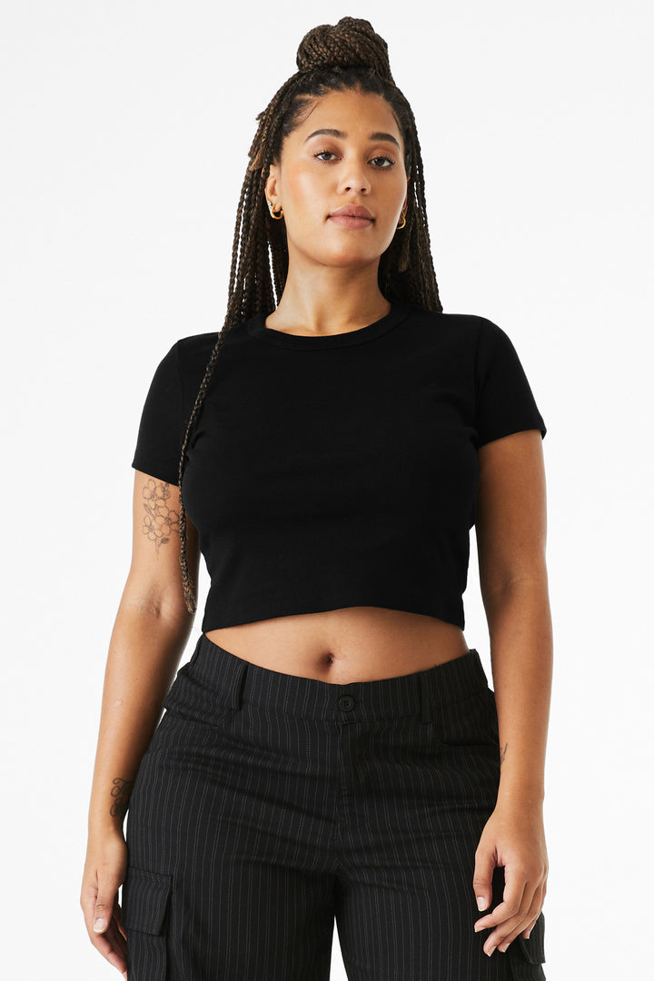 BELLA+CANVAS® Women's Micro Rib Baby Tee BC1010
