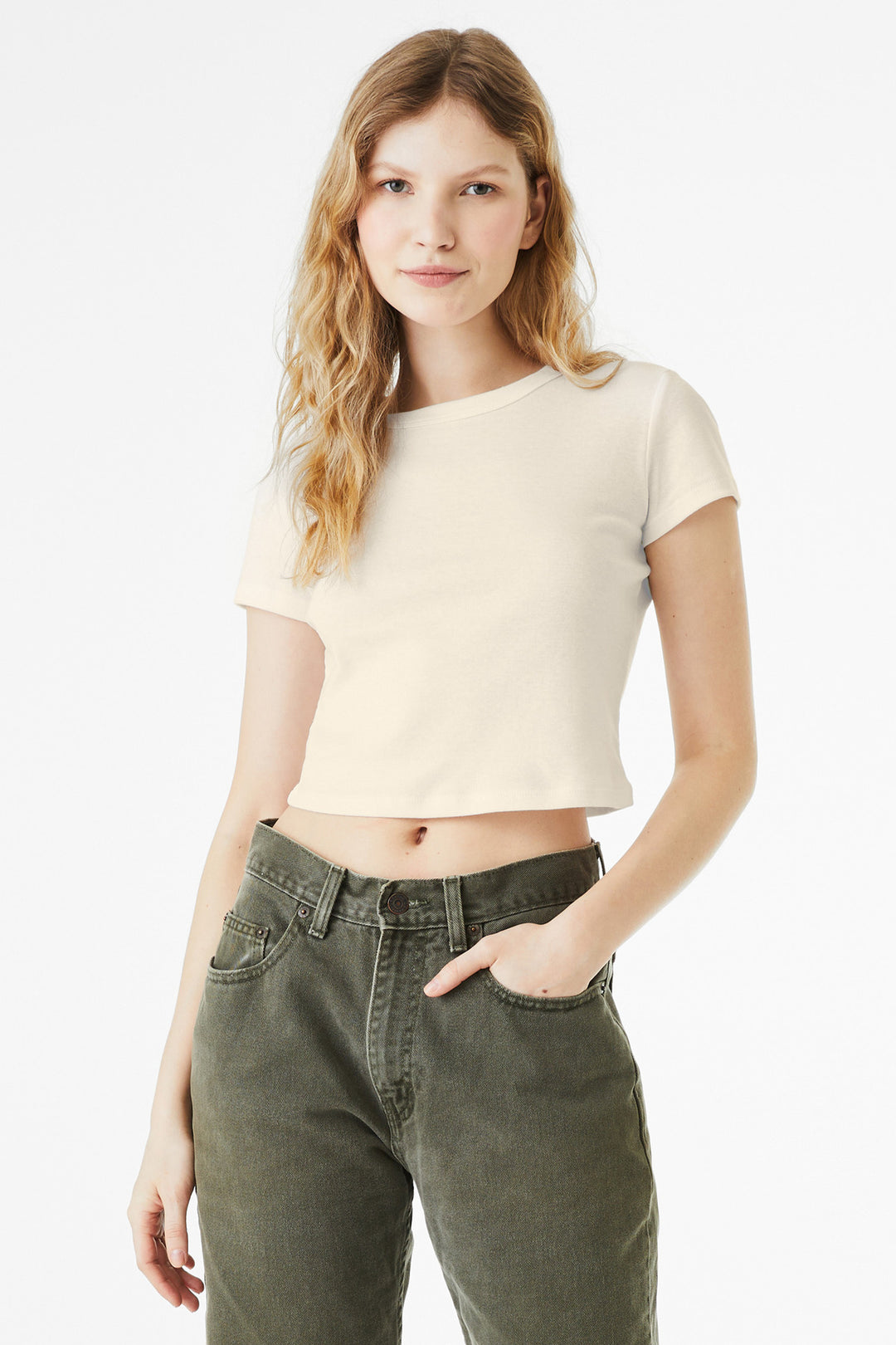 BELLA+CANVAS® Women's Micro Rib Baby Tee BC1010