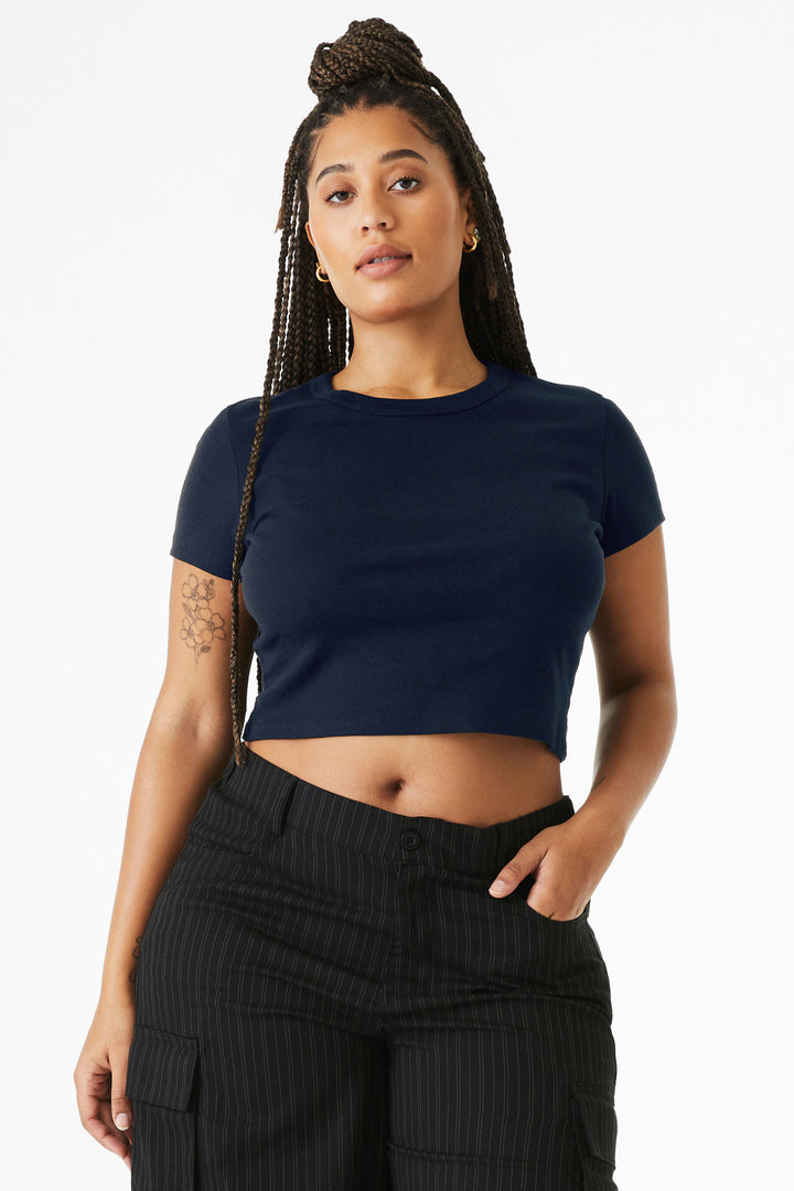 BELLA+CANVAS® Women's Micro Rib Baby Tee BC1010