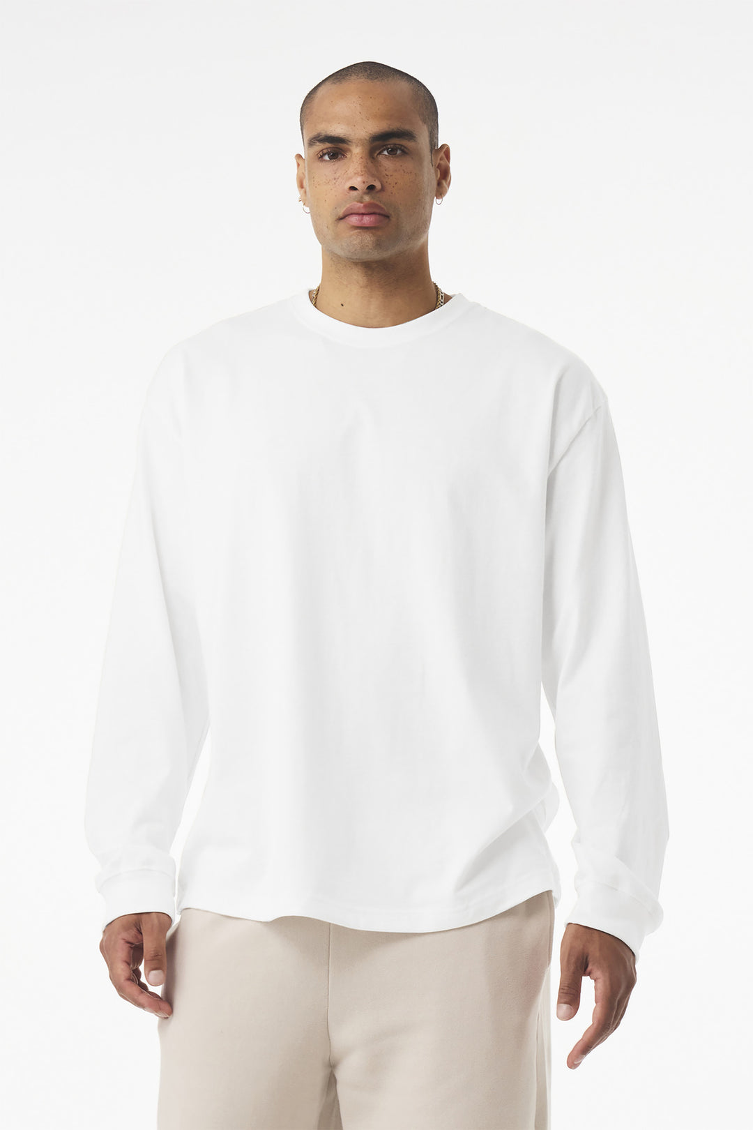 BELLA+CANVAS® Unisex 7.5-Ounce Heavyweight Long Sleeve Tee BC4651