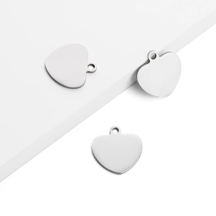 Stainless Steel Pendants - Heart