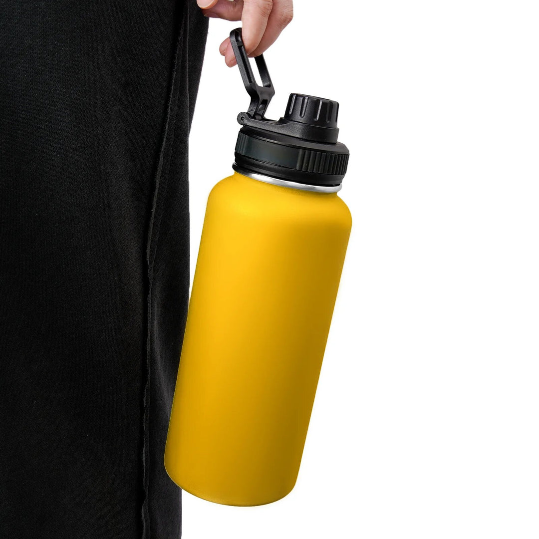 32oz Stainless Steel Insulated Water Bottle & Chug Cap