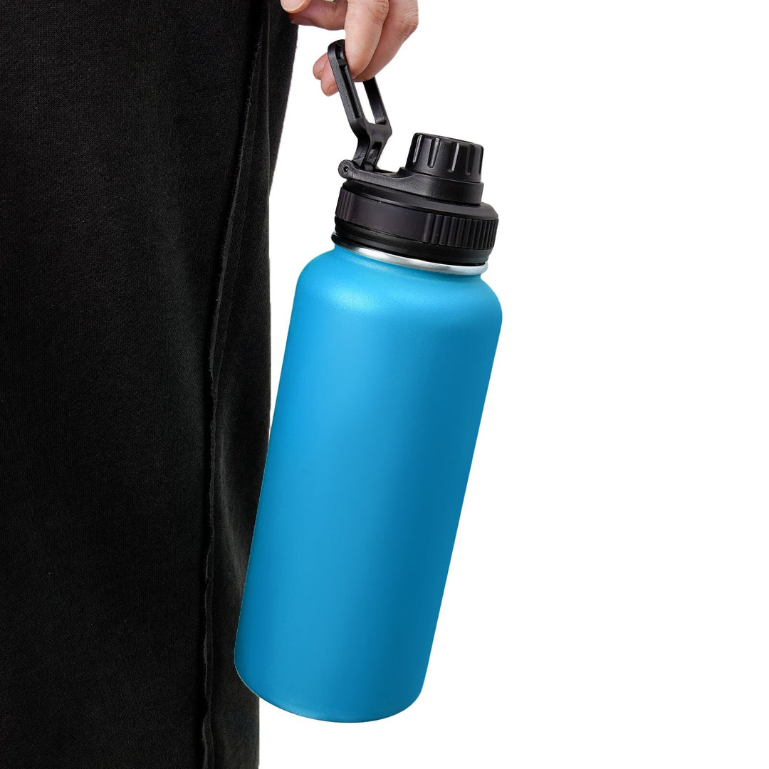 32oz Stainless Steel Insulated Water Bottle & Chug Cap