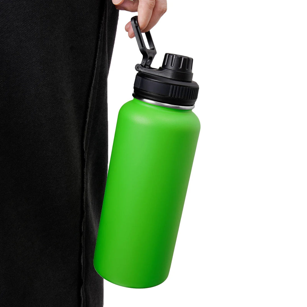 32oz Stainless Steel Insulated Water Bottle & Chug Cap