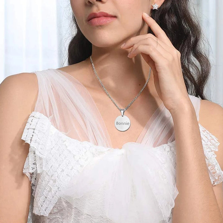 Stainless Steel Pendant Round