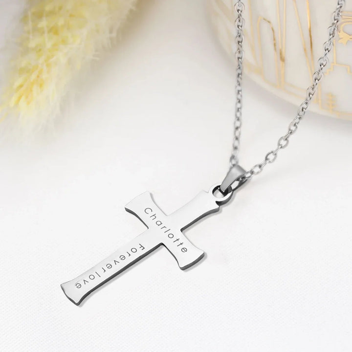 Stainless Steel Pendants - Cross
