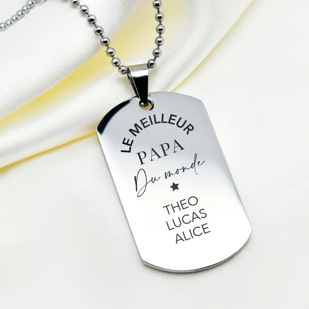 Stainless Steel Pendants - DogTag