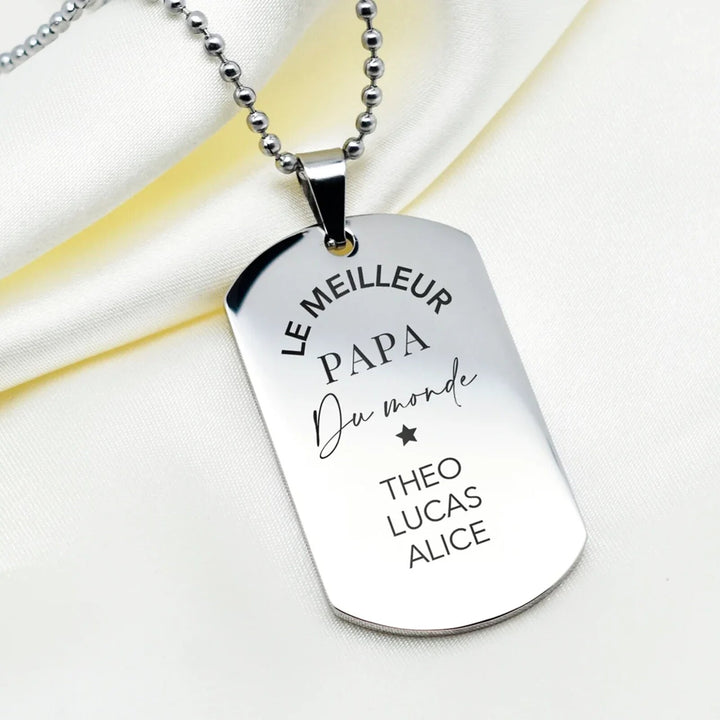 Stainless Steel Pendants - DogTag