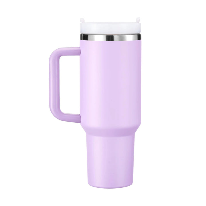 Stainless Steel Tumbler with Removable Handle