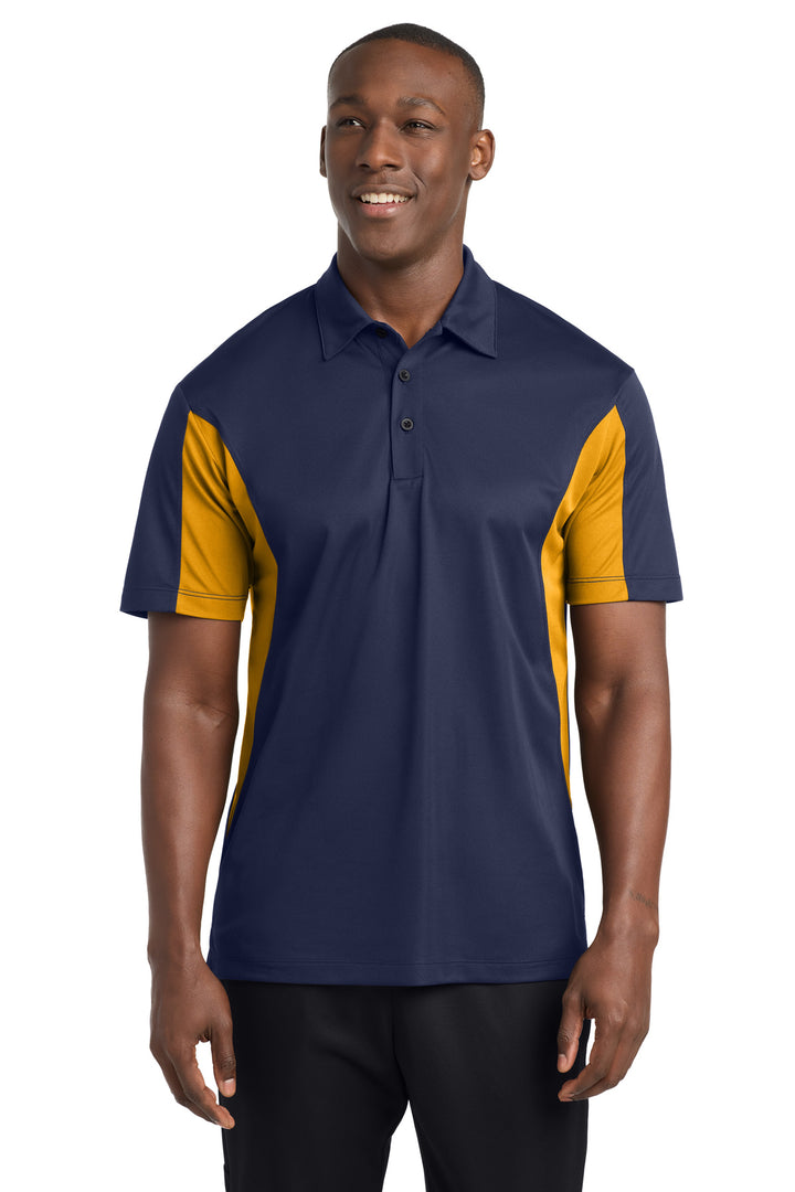 Sport-Tek® Tall Side Blocked Micropique Sport-Wick® Polo. TST655