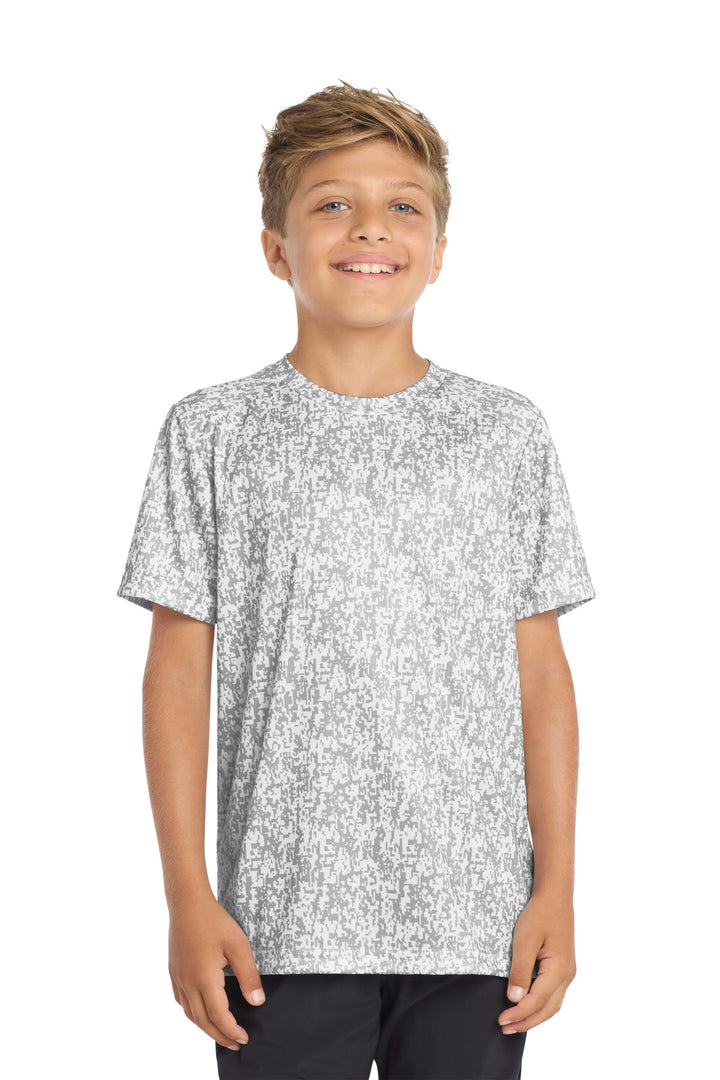 Sport-Tek ® Youth Digi Camo Tee. YST460
