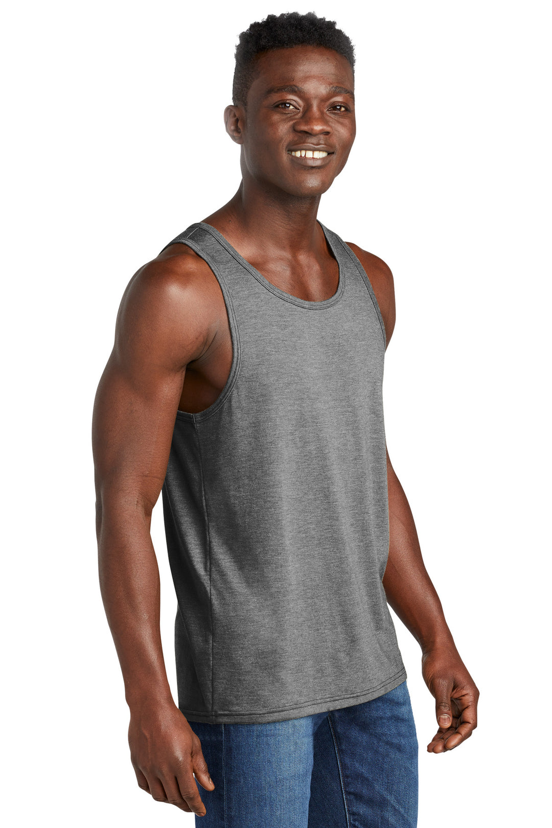 AlumGrey Allmade Unisex Tri-Blend Tank AL2019
