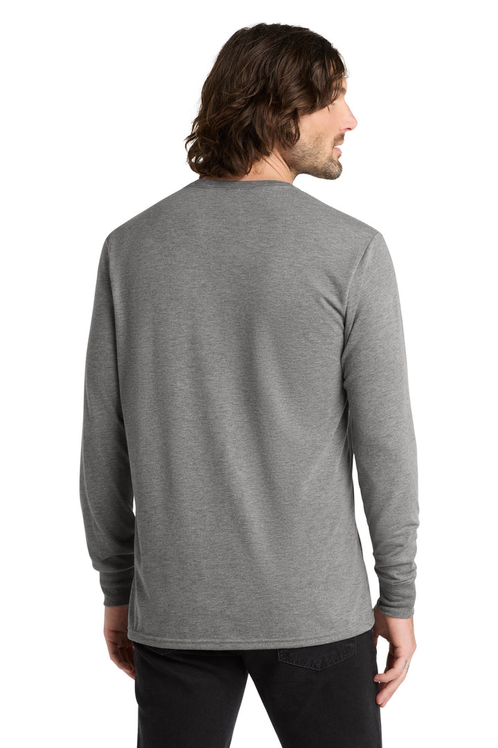 Aluminum Grey Allmade Unisex Tri-Blend Long Sleeve Tee AL6004