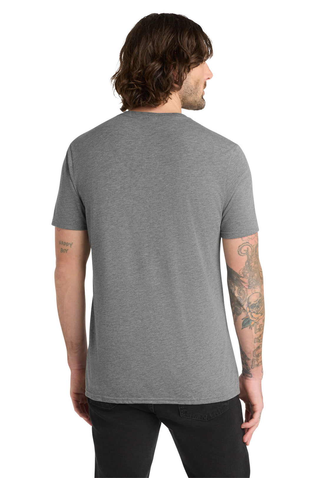 Aluminum Grey Allmade Unisex Tri-Blend Tee AL2004