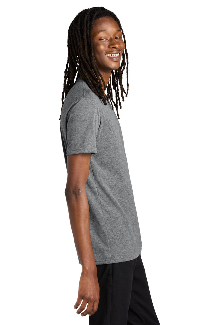 Aluminum Grey Allmade Unisex Tri-Blend V-Neck Tee AL2014