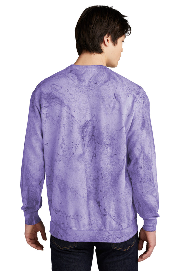 Amethyst Comfort Colors Color Blast Crewneck Sweatshirt 1545