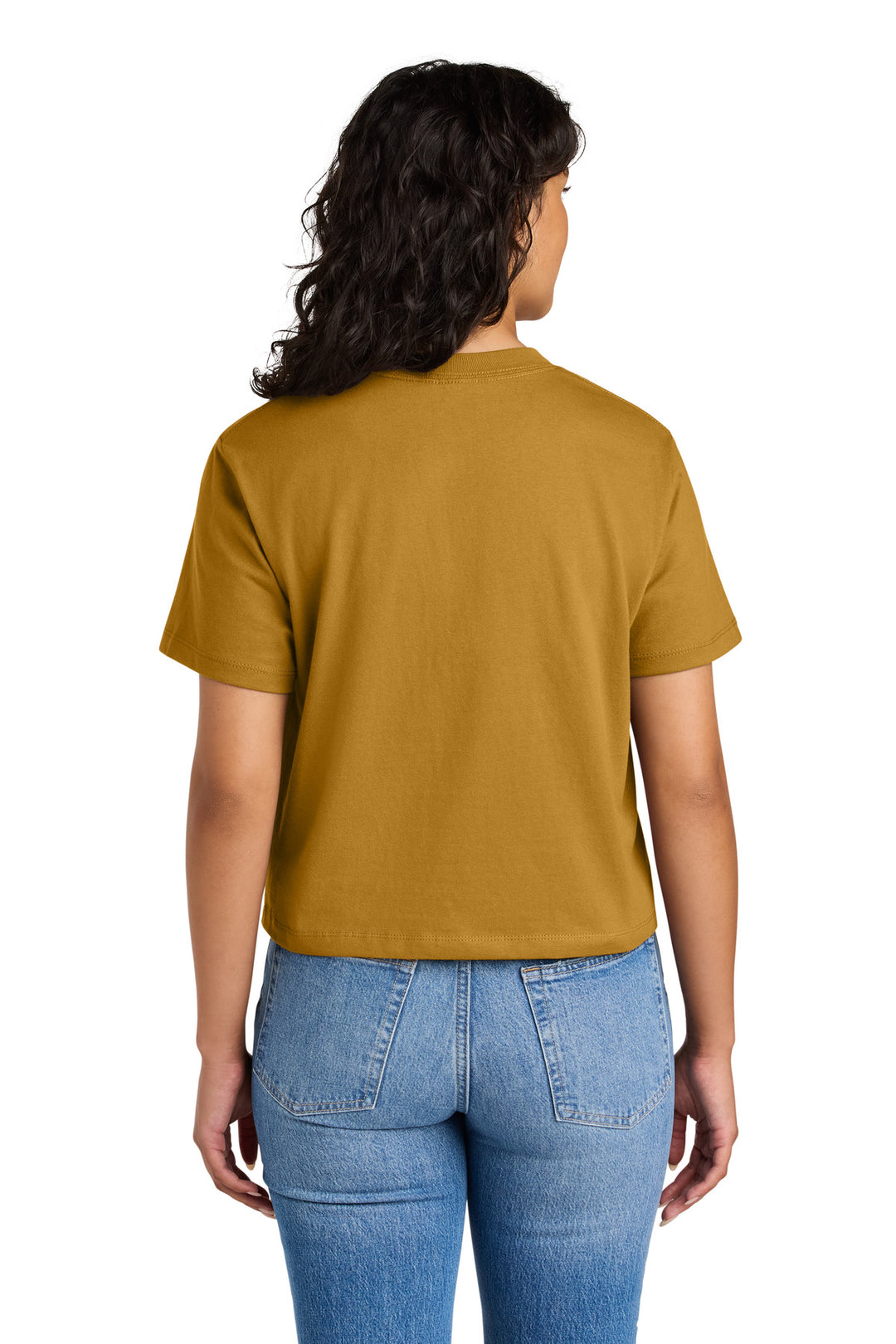 AntqGold Next Level Apparel Women's Heavyweight Boxy Tee NL7610