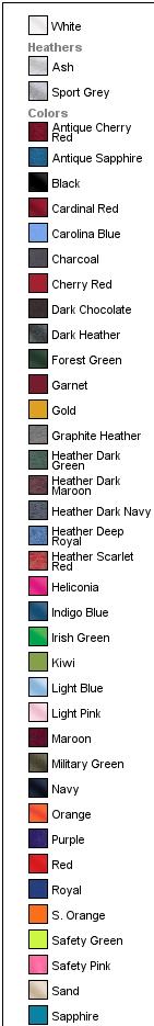 Antqu Chry Red Gildan Heavy Blend Crewneck Sweatshirt. 18000