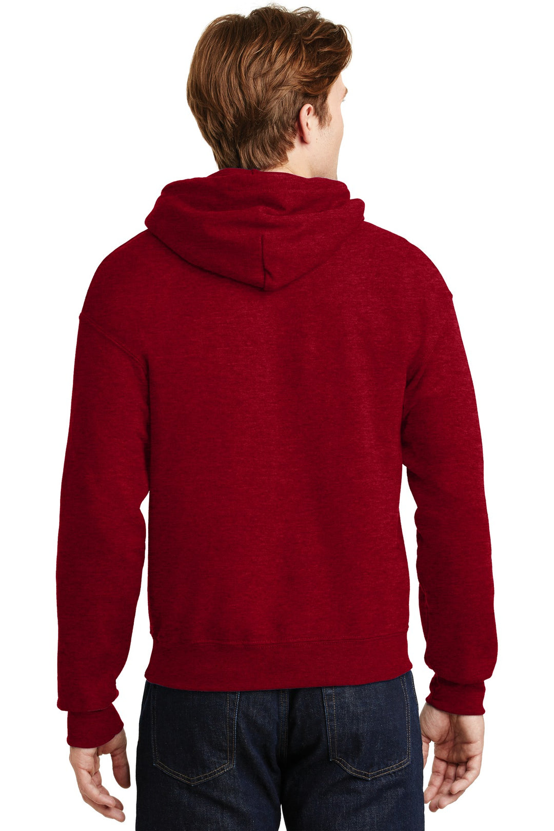 Antqu Chry Red Gildan - Heavy Blend Hooded Sweatshirt. 18500
