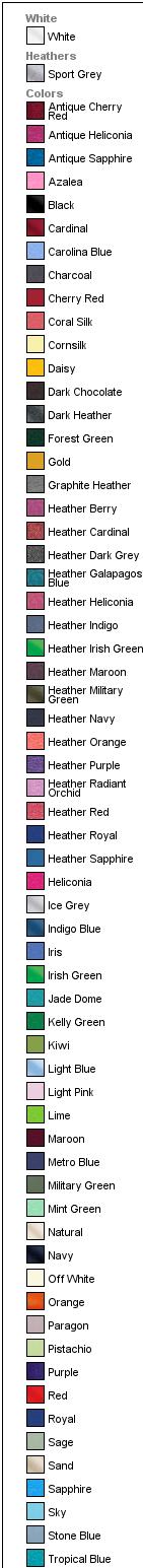 Antqu Chry Red Gildan Softstyle T-Shirt. 64000