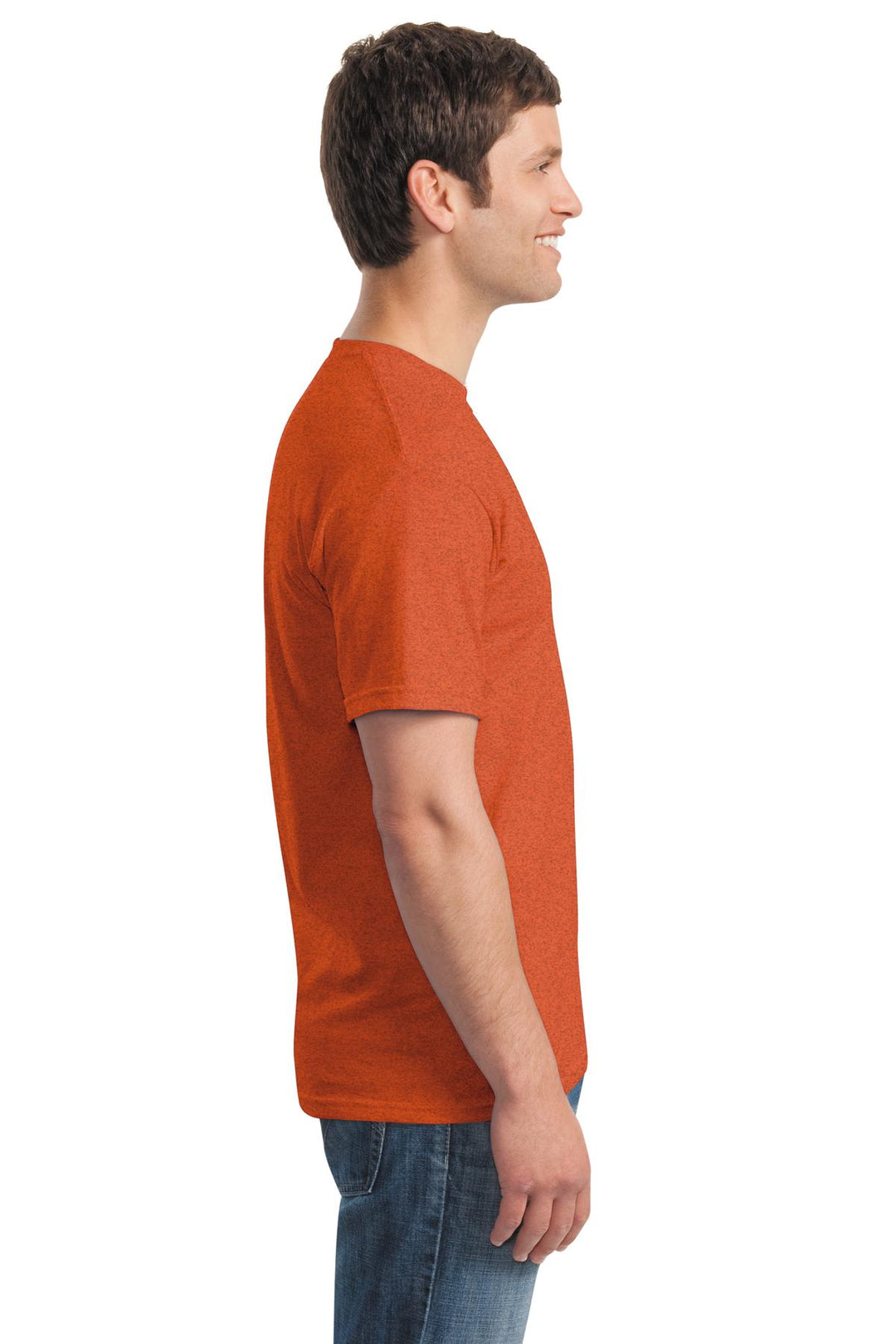 Antqu Orange Gildan - Heavy Cotton 100% Cotton T-Shirt. 5000