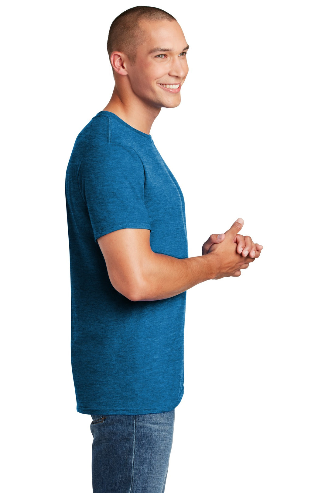 Antqu Sapphire Gildan Softstyle T-Shirt. 64000