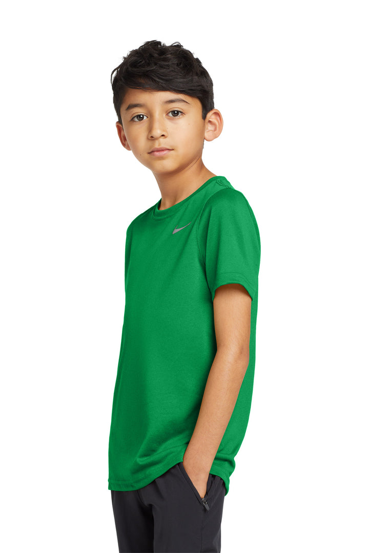 Apple Green Nike Youth Legend Tee 840178