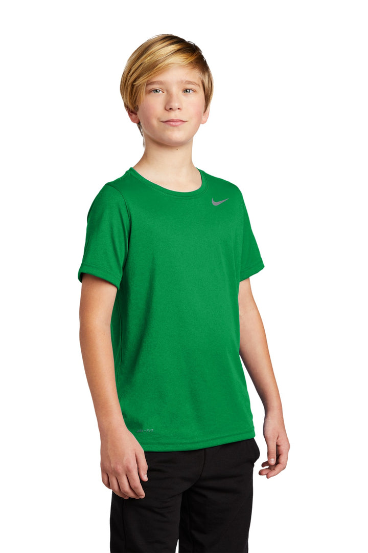 Apple Green Nike Youth Legend Tee 840178