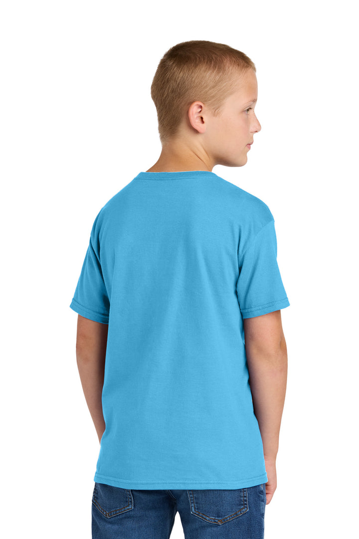 AquaticBl Jerzees Classics Youth Cotton T-Shirt 363Y