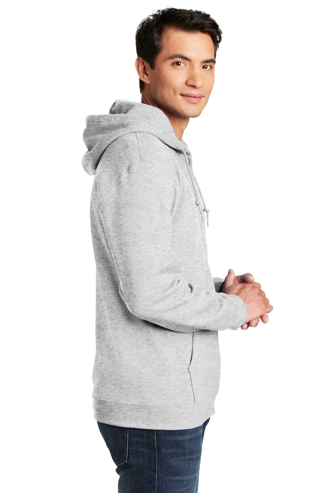 Ash Gildan - Heavy Blend Full-Zip Hooded Sweatshirt. 18600