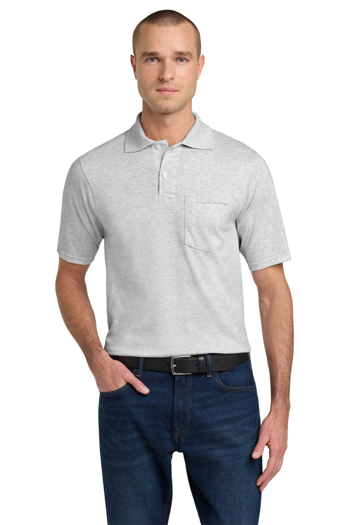 Ash Jerzees Dri-Power Pocket Sport Shirt. 436MP