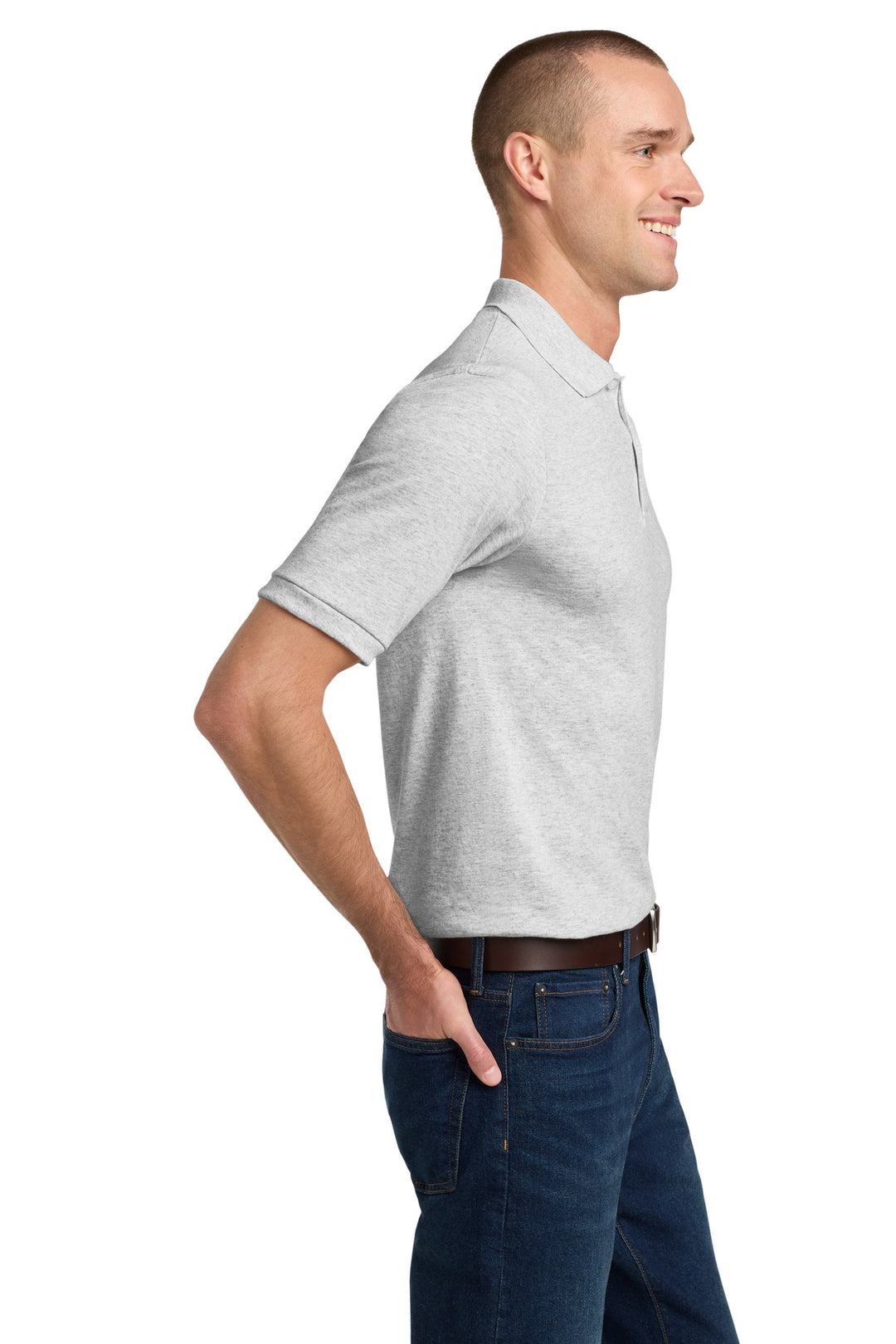 Ash Jerzees Dri-Power Sport Shirt. 437M