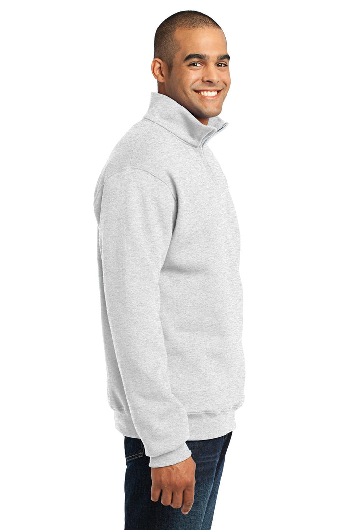 Ash Jerzees - NuBlend 1/4-Zip Cadet Collar Sweatshirt. 995M