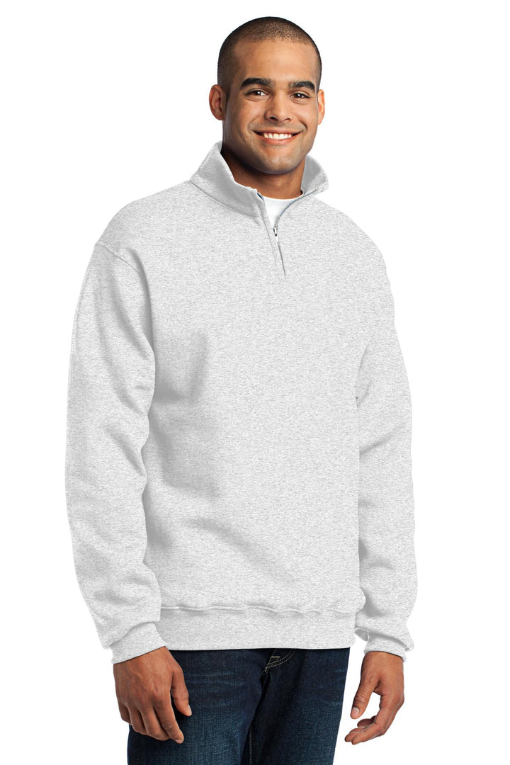 Ash Jerzees - NuBlend 1/4-Zip Cadet Collar Sweatshirt. 995M
