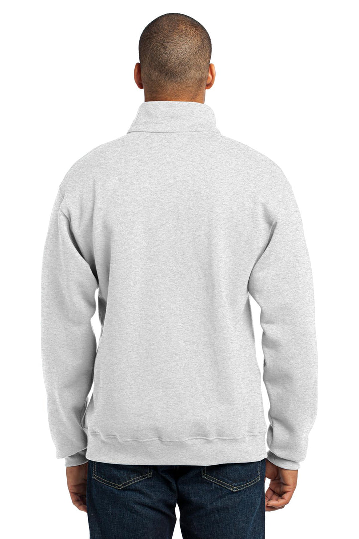 Ash Jerzees - NuBlend 1/4-Zip Cadet Collar Sweatshirt. 995M
