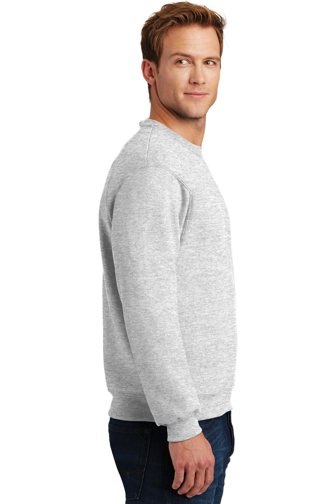 Ash Jerzees Super Sweats NuBlend - Crewneck Sweatshirt. 4662M