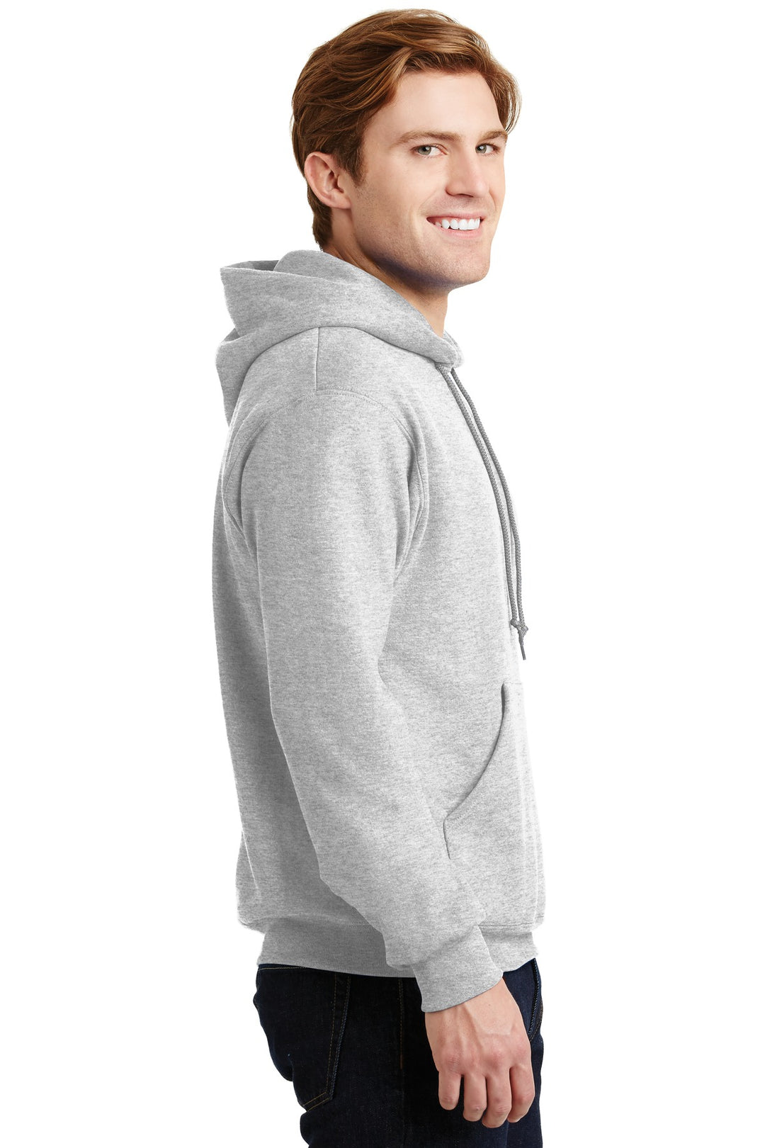 Ash Jerzees Super Sweats NuBlend - Pullover Hooded Sweatshirt. 4997M
