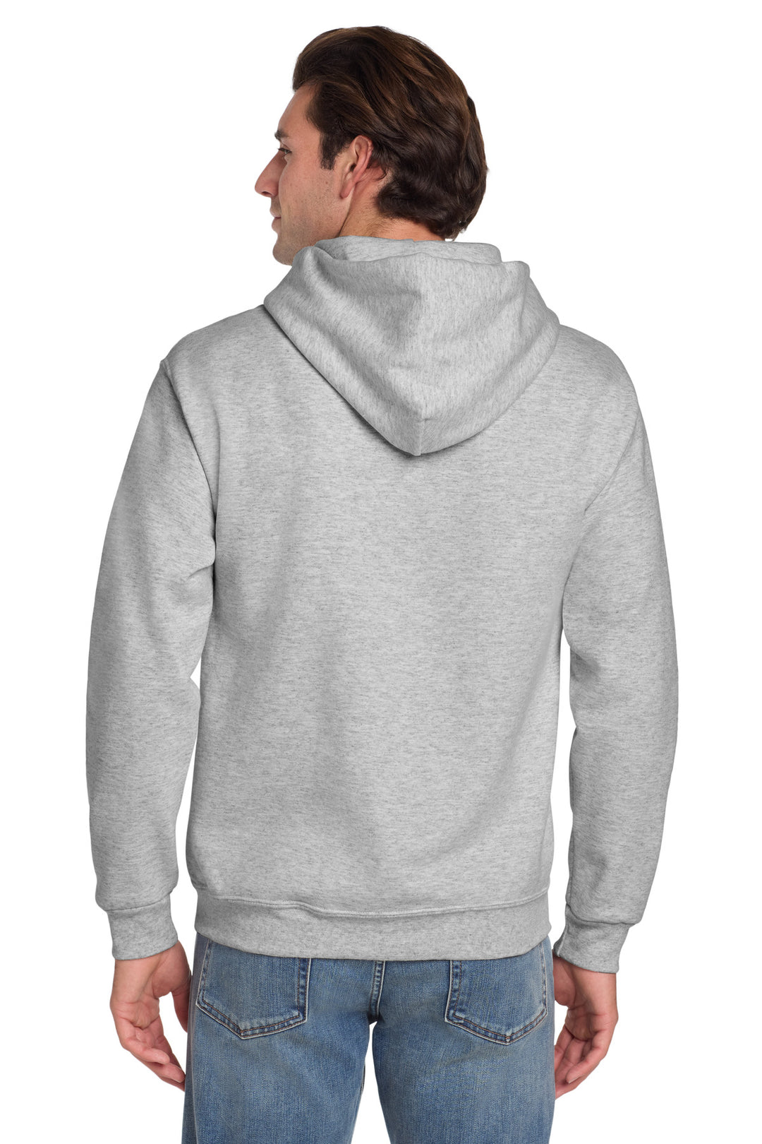 Ash Jerzees Super Sweats NuBlend - Pullover Hooded Sweatshirt. 4997M