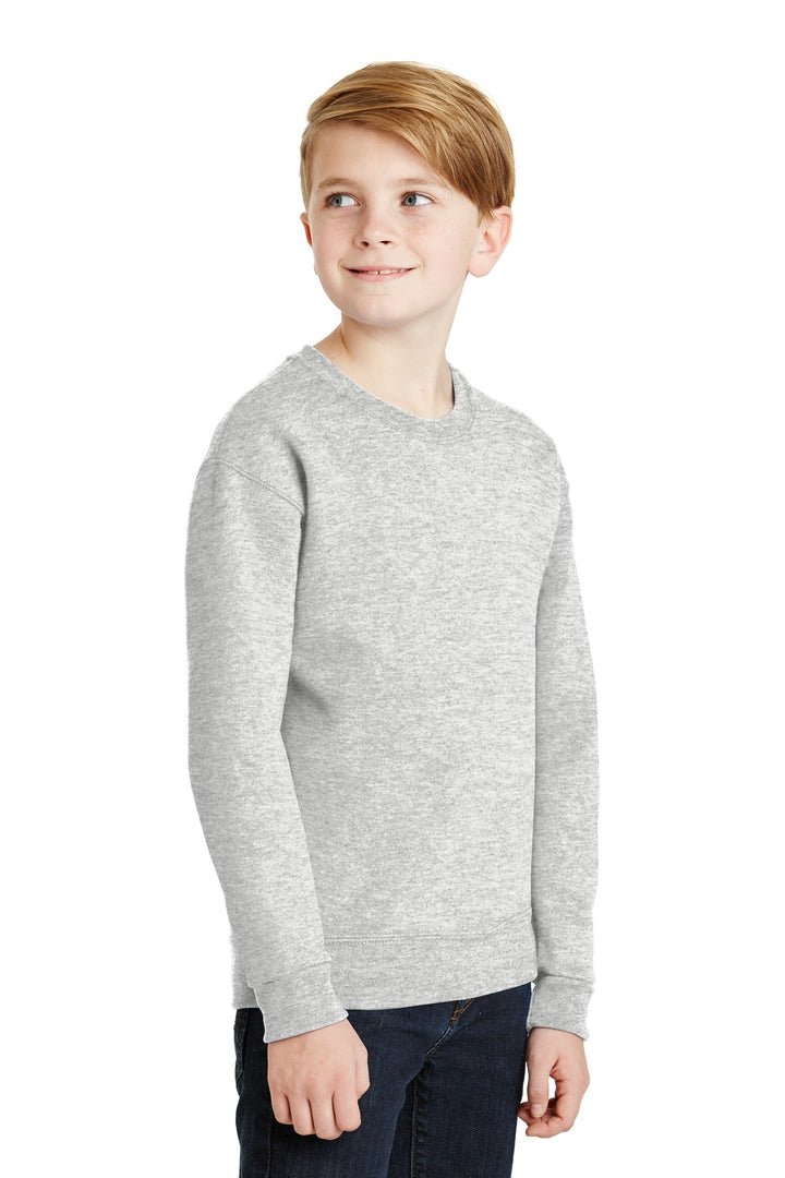 Ash Jerzees - Youth NuBlend Crewneck Sweatshirt. 562B