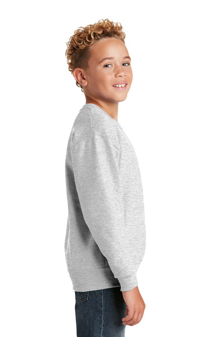 Ash Jerzees - Youth NuBlend Crewneck Sweatshirt. 562B