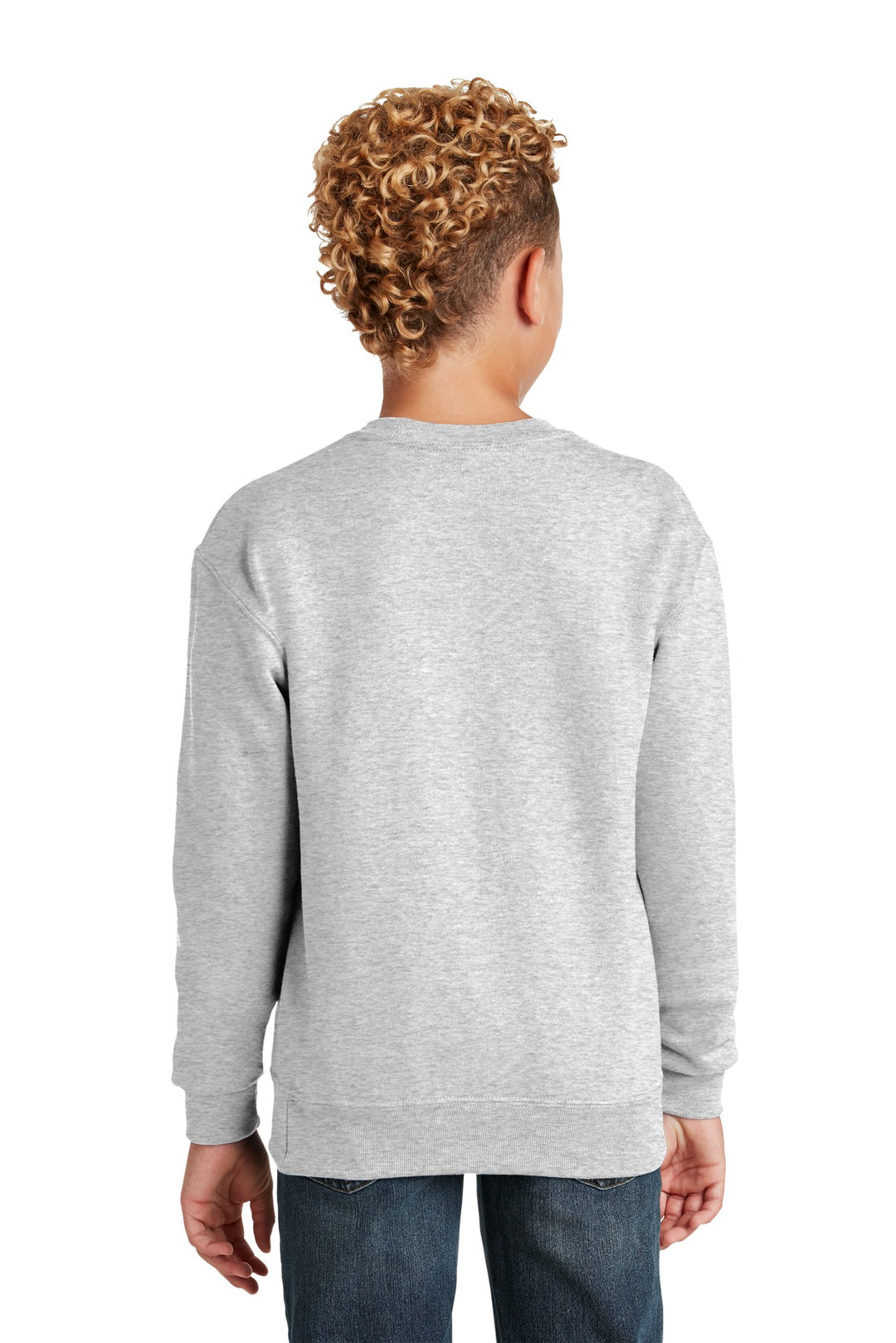 Ash Jerzees - Youth NuBlend Crewneck Sweatshirt. 562B