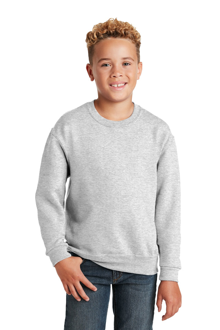 Ash Jerzees - Youth NuBlend Crewneck Sweatshirt. 562B