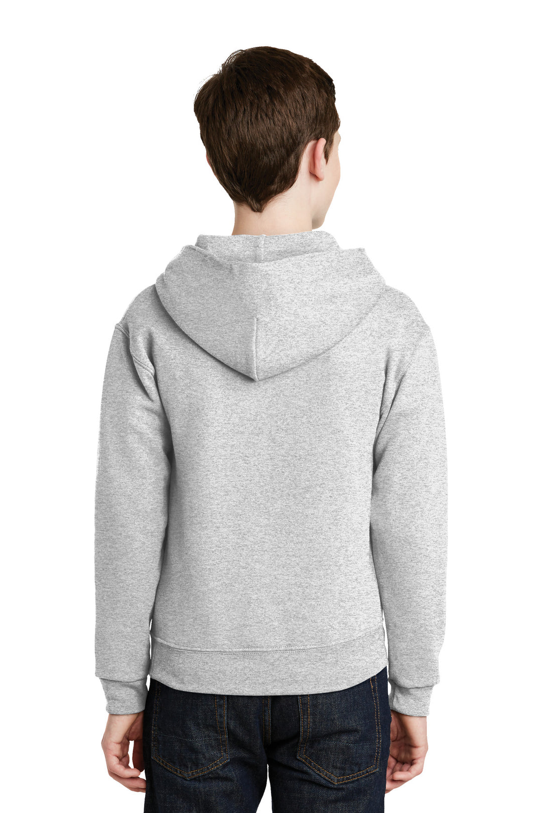 Ash Jerzees - Youth NuBlend Pullover Hooded Sweatshirt. 996Y