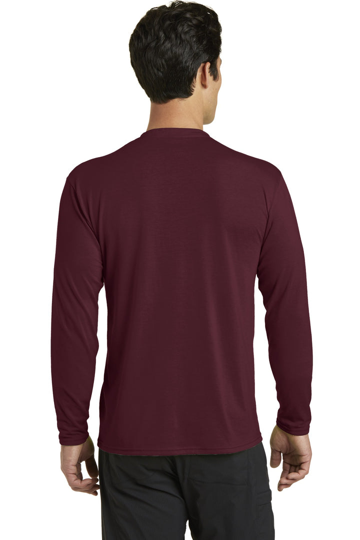 Athletic Mar Port & Company Long Sleeve Performance Blend Tee. PC381LS