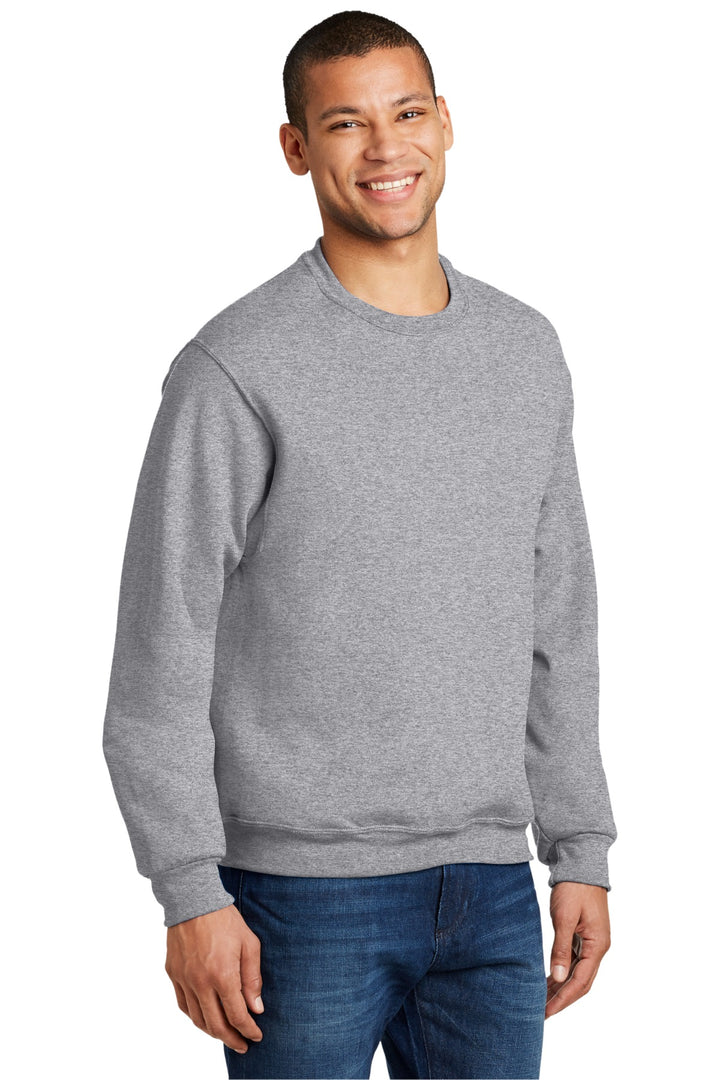 AthlHthr Jerzees - NuBlend Crewneck Sweatshirt. 562M