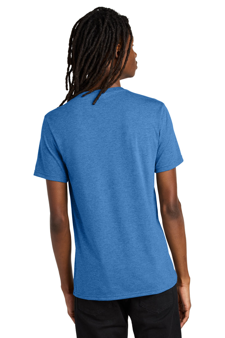 Azure Blue Allmade Unisex Tri-Blend V-Neck Tee AL2014