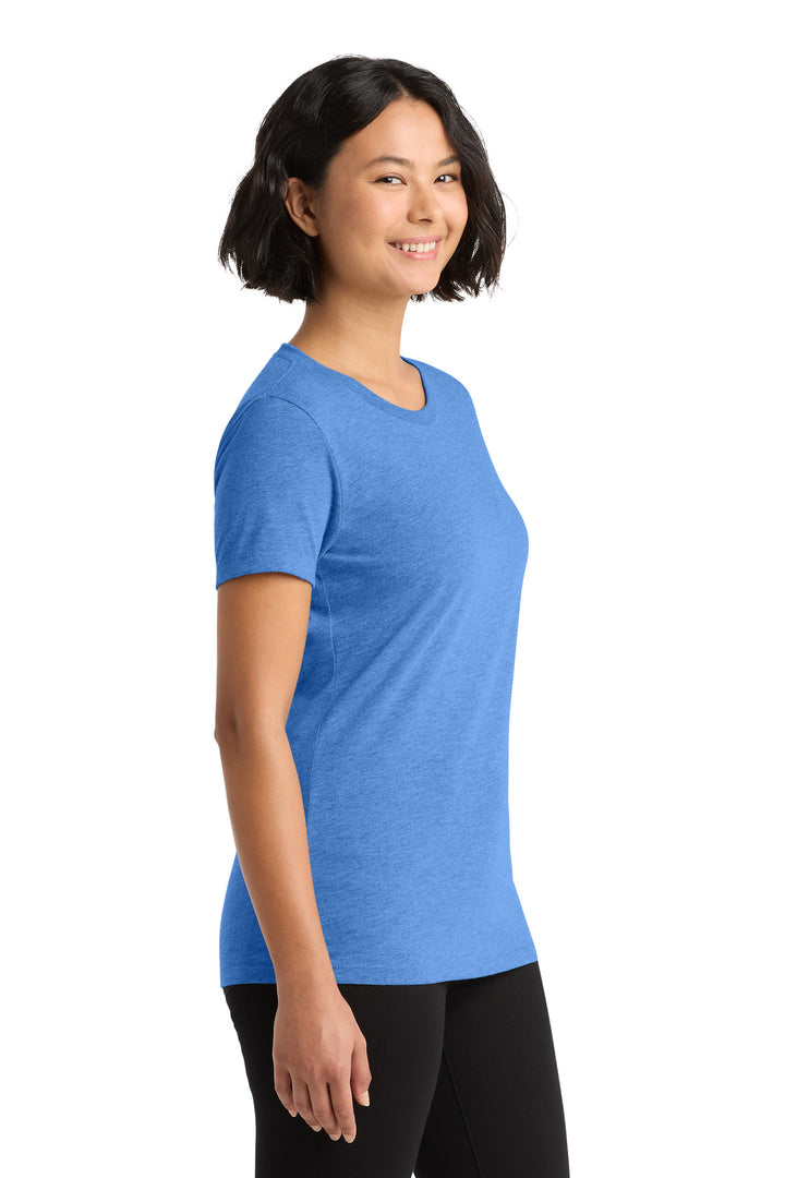 Azure Blue Allmade Women's Tri-Blend Tee AL2008