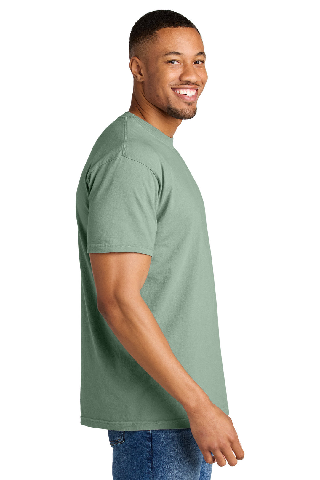 Bay COMFORT COLORS Heavyweight Ring Spun Tee. 1717