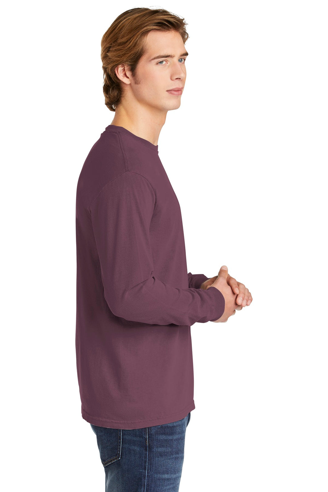 Berry COMFORT COLORS Heavyweight Ring Spun Long Sleeve Tee. 6014